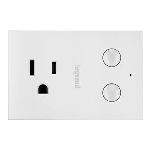 Legrand - WNP20 - Plug-In Tru-Universal Smart Dimmer, with Netatmo - radiant - White