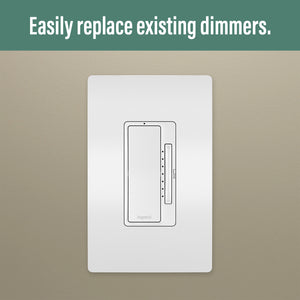 Legrand - WNRL50WH - Smart Tru-Universal Dimmer with Netatmo - radiant - White