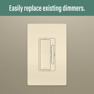 Legrand - WNRL50LA - Smart Tru-Universal Dimmer with Netatmo - radiant - Light Almond