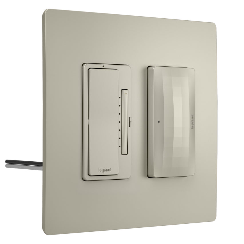 Legrand - WNRL50NI - Smart Tru-Universal Dimmer with Netatmo - radiant - Nickel
