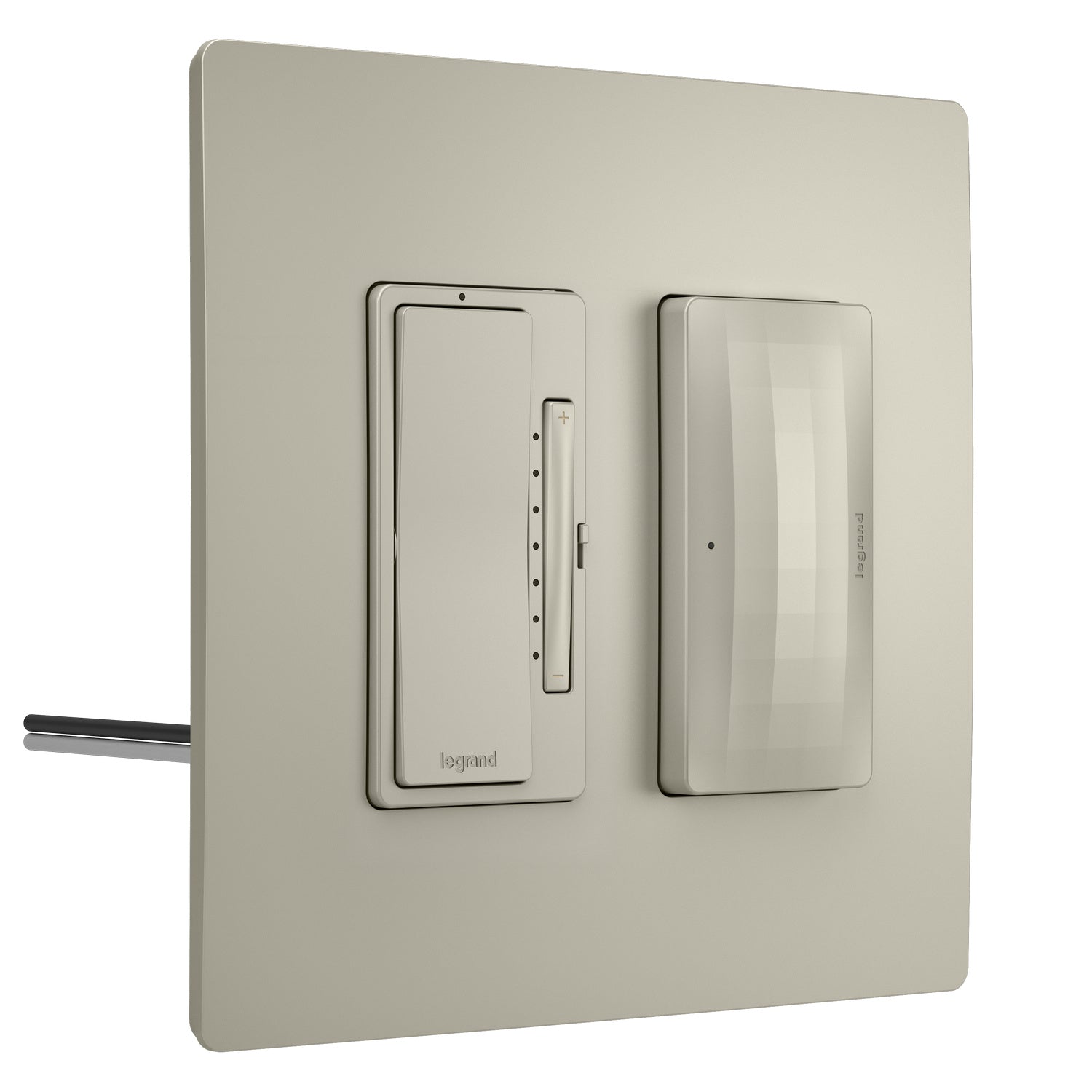 Legrand - WNRL50NI - Smart Tru-Universal Dimmer with Netatmo - radiant - Nickel