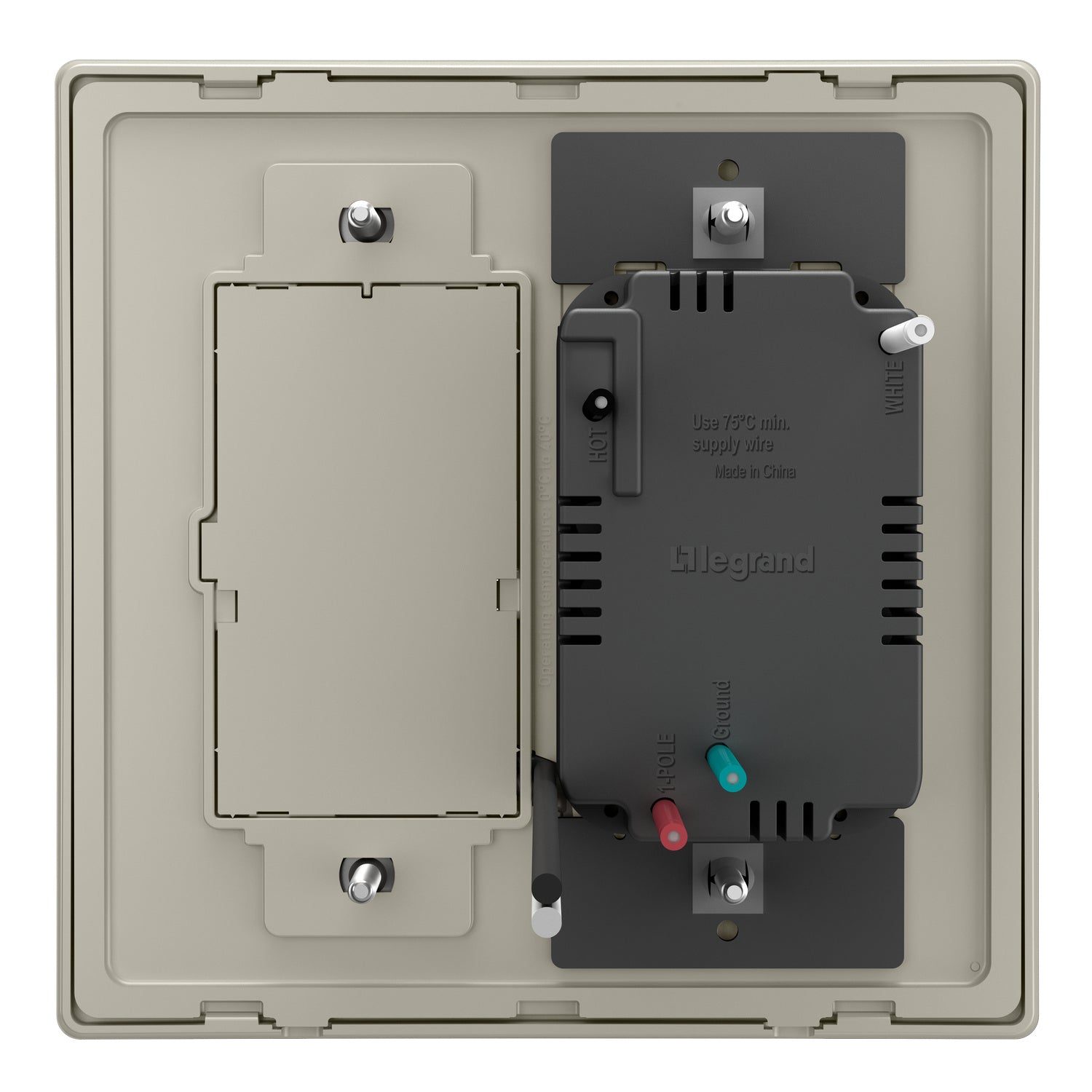 Legrand - WNRL50NI - Smart Tru-Universal Dimmer with Netatmo - radiant - Nickel