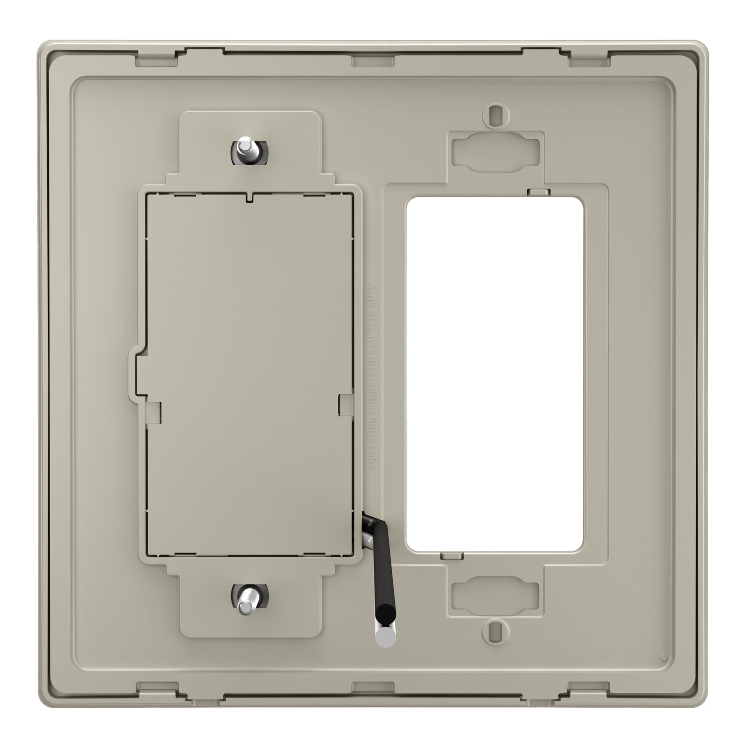 Legrand - WNRH2NI - Surface Mount Gateway - radiant - Nickel