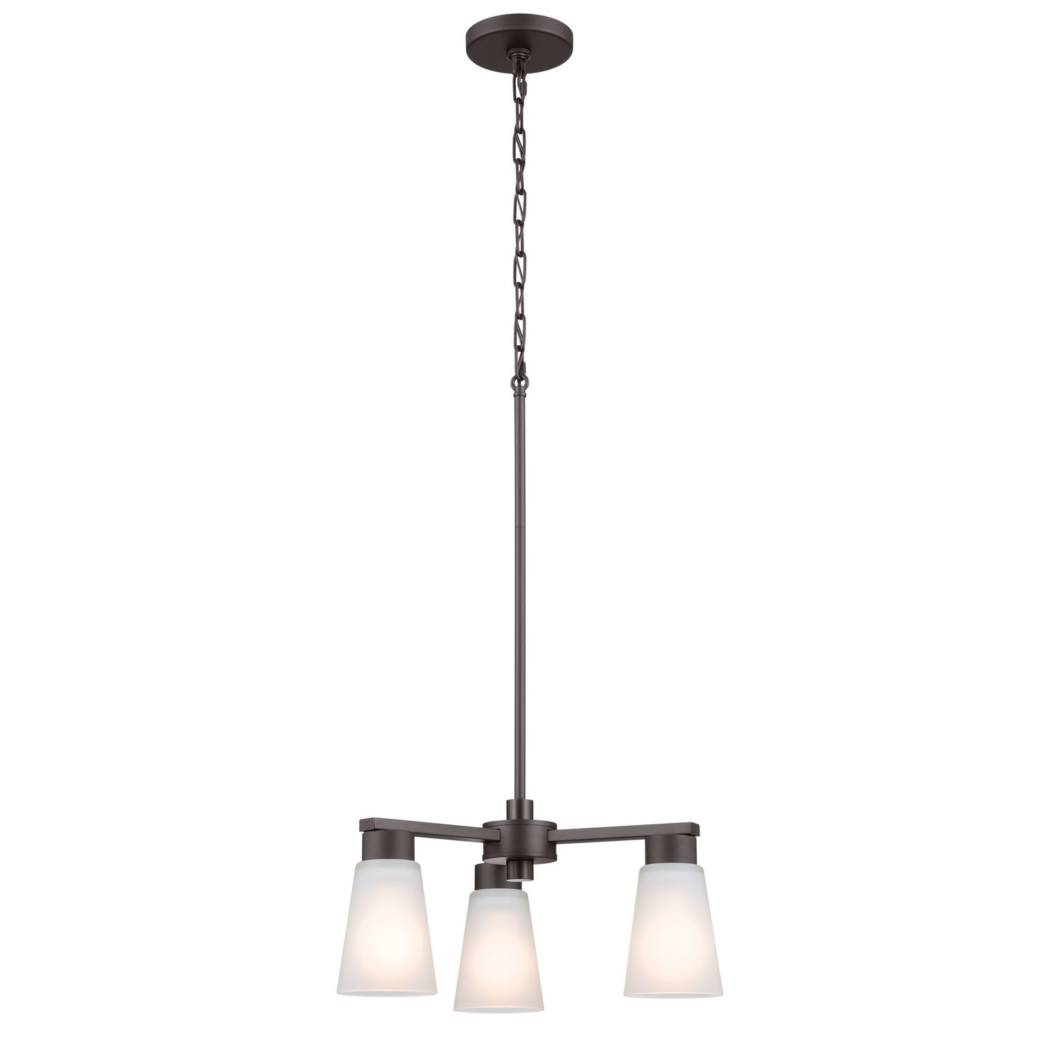 Kichler - 52435OZ - Three Light Chandelier - Stamos - Olde Bronze