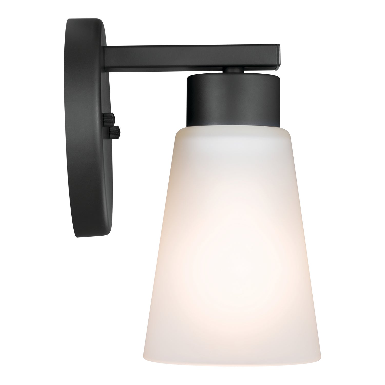 Kichler - 52437BK - One Light Wall Sconce - Stamos - Black