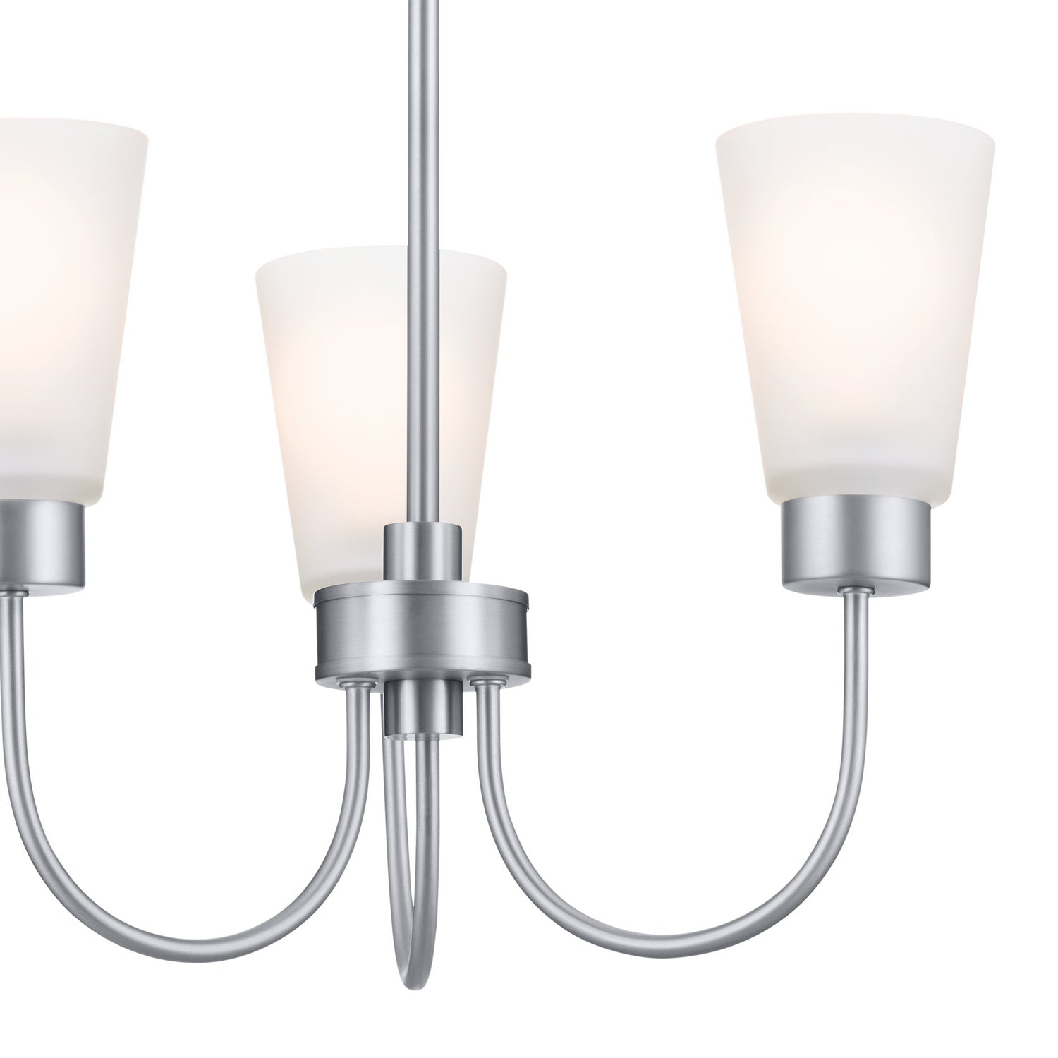 Kichler - 52442NI - Three Light Chandelier - Erma - Brushed Nickel