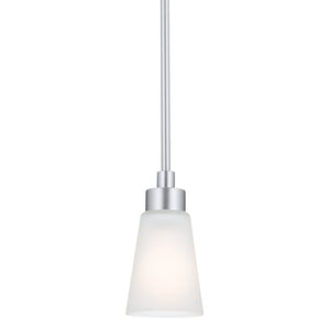 Kichler - 52444NI - One Light Mini Pendant - Erma - Brushed Nickel