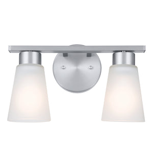 Kichler - 55120NI - Two Light Bath - Stamos - Brushed Nickel