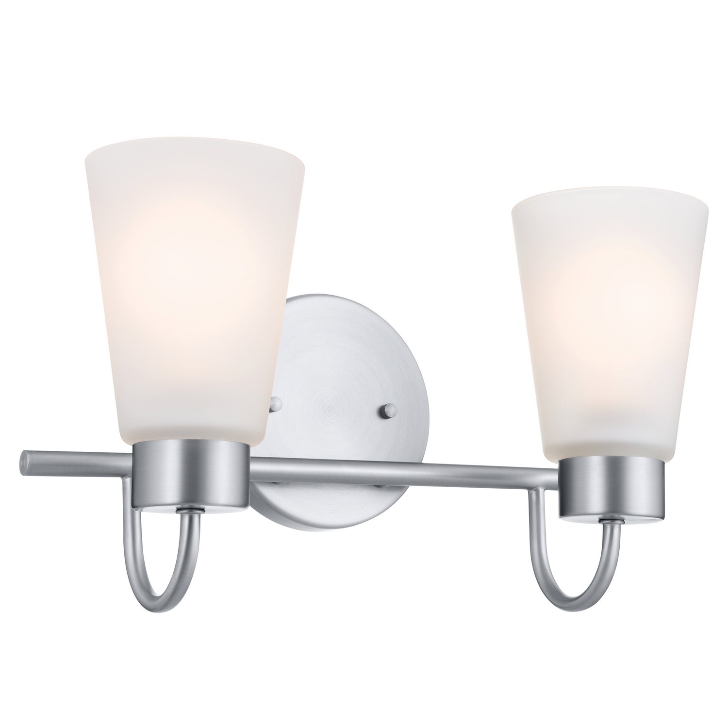 Kichler - 55125NI - Two Light Bath - Erma - Brushed Nickel