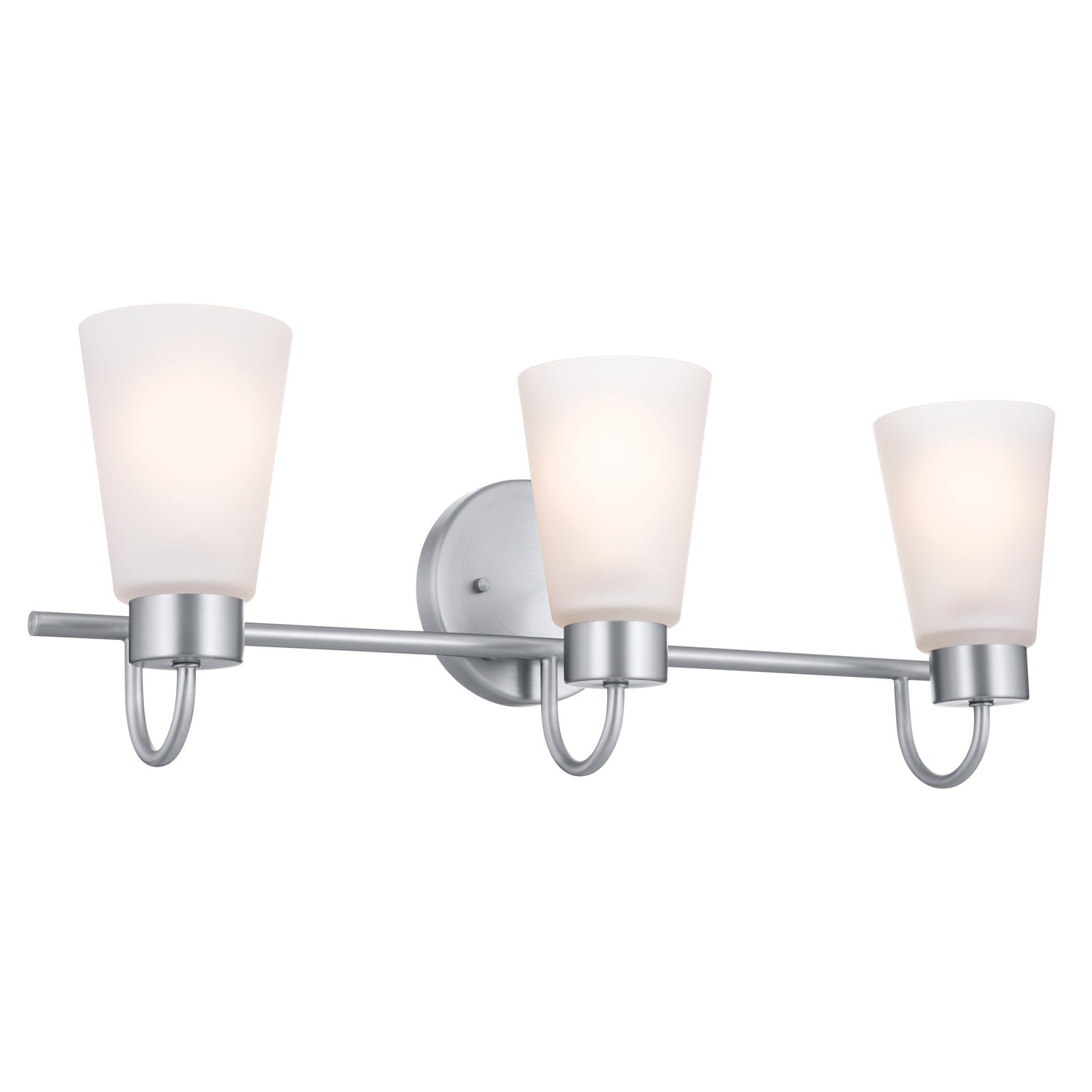 Kichler - 55126NI - Three Light Bath - Erma - Brushed Nickel