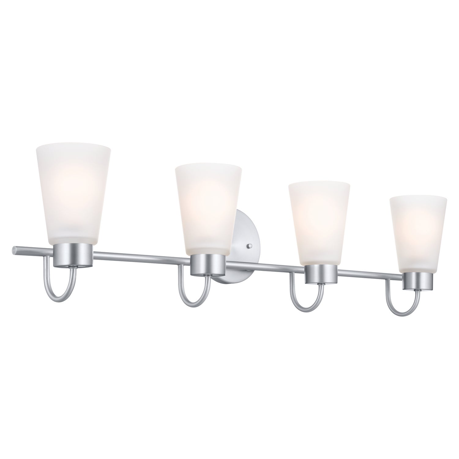 Kichler - 55127NI - Four Light Bath - Erma - Brushed Nickel