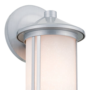 Kichler - 59098BA - One Light Outdoor Wall Mount - Lombard - Brushed Aluminum