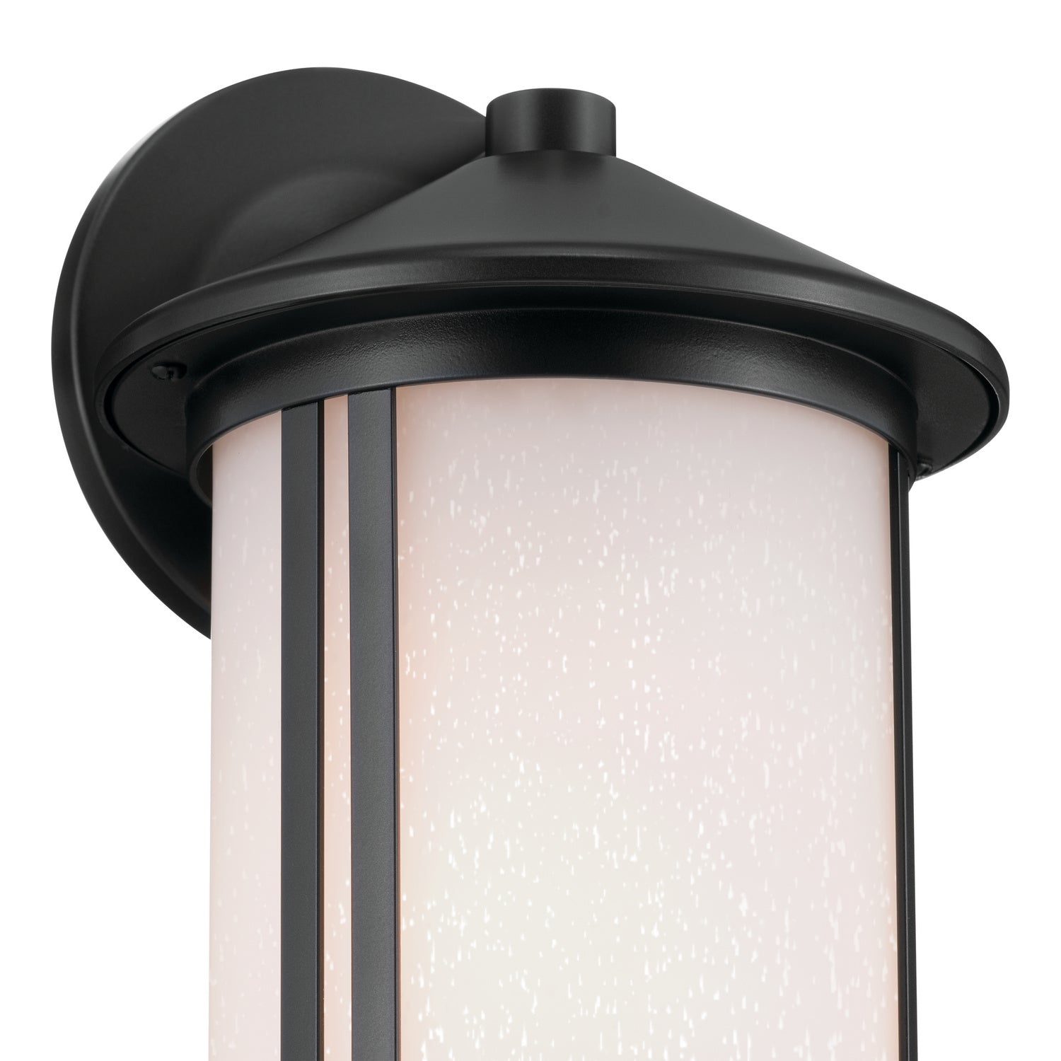 Kichler - 59099BK - One Light Outdoor Wall Mount - Lombard - Black