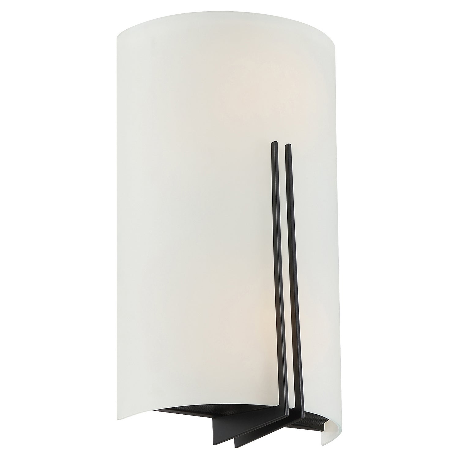 Access - 20446LEDD-MBL/WHT - LED Wall Fixture - Prong - Matte Black