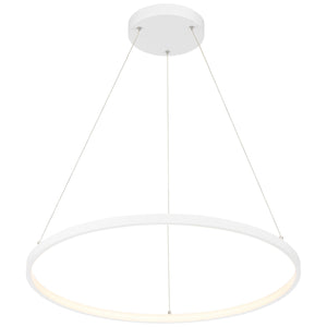 Access - 52067LEDD-MWH/ACR - LED Pendant - Anello - Matte White