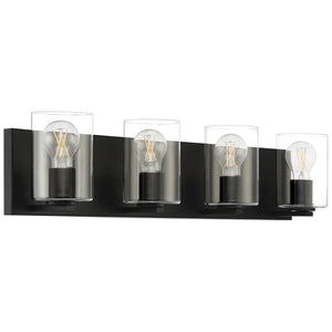 Access - 62583LEDDLP-MBL/CLR - LED Vanity Fixture - Oslo - Matte Black