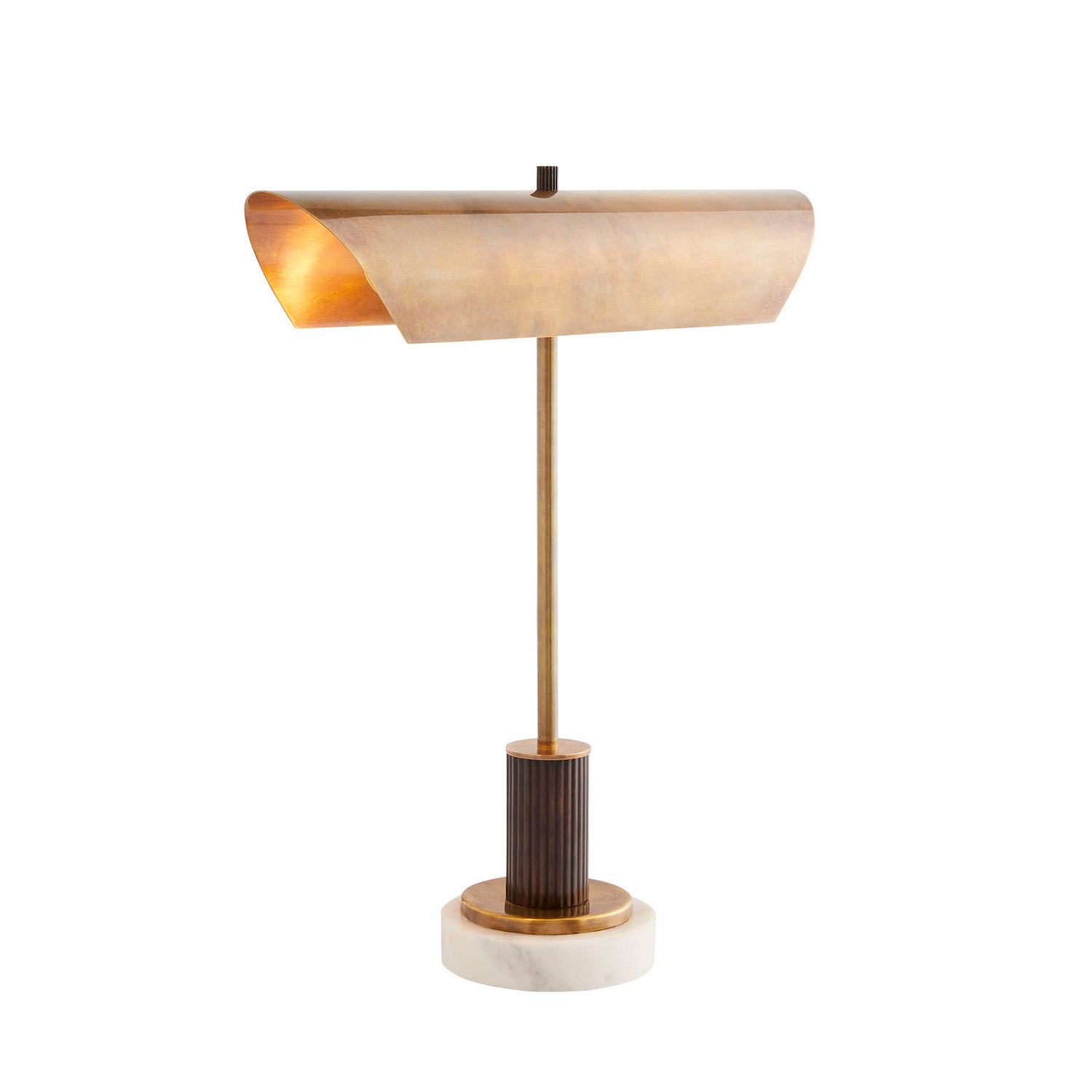 Arteriors - 42039 - Two Light Table Lamp - Lansing - Vintage Brass