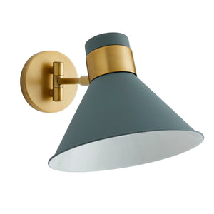 Arteriors - 49201 - One Light Wall Sconce - Lane - Cadet Blue