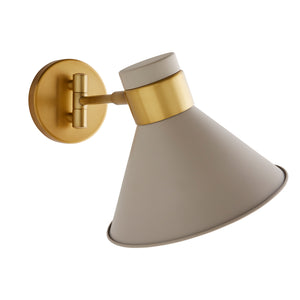 Arteriors - 49204 - One Light Wall Sconce - Lane - Taupe