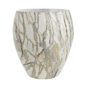 Arteriors - 5117 - Side Table - Kenmore - Mojave Faux Marble