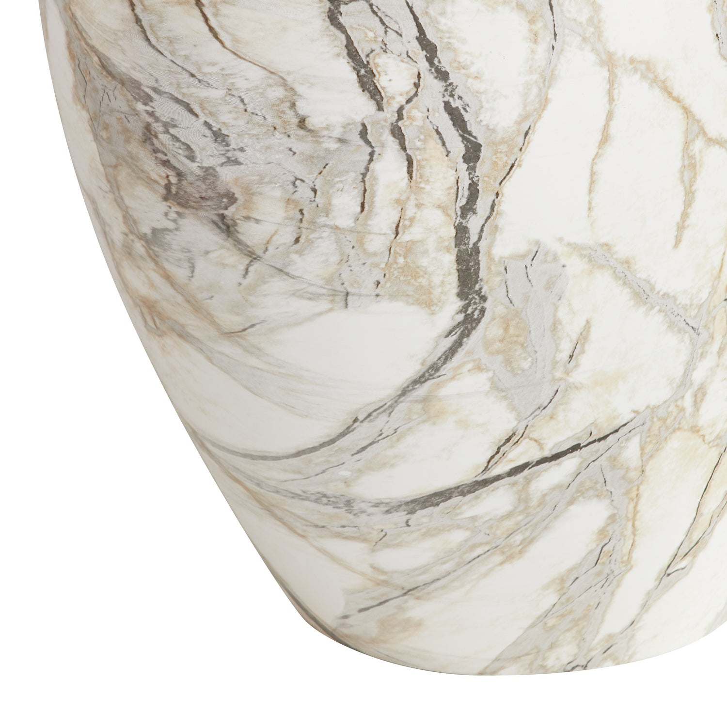 Arteriors - 5117 - Side Table - Kenmore - Mojave Faux Marble