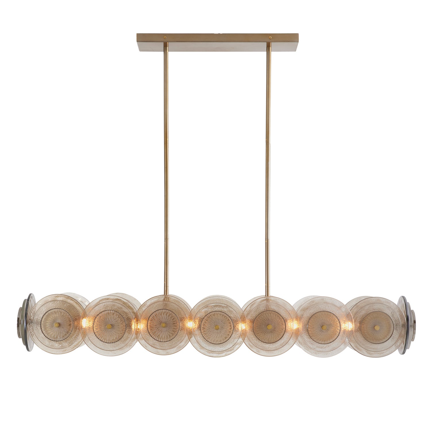 Arteriors - 82012 - 12 Light Chandelier - Kinlee - Antique Brass