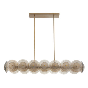 Arteriors - 82012 - 12 Light Chandelier - Kinlee - Antique Brass