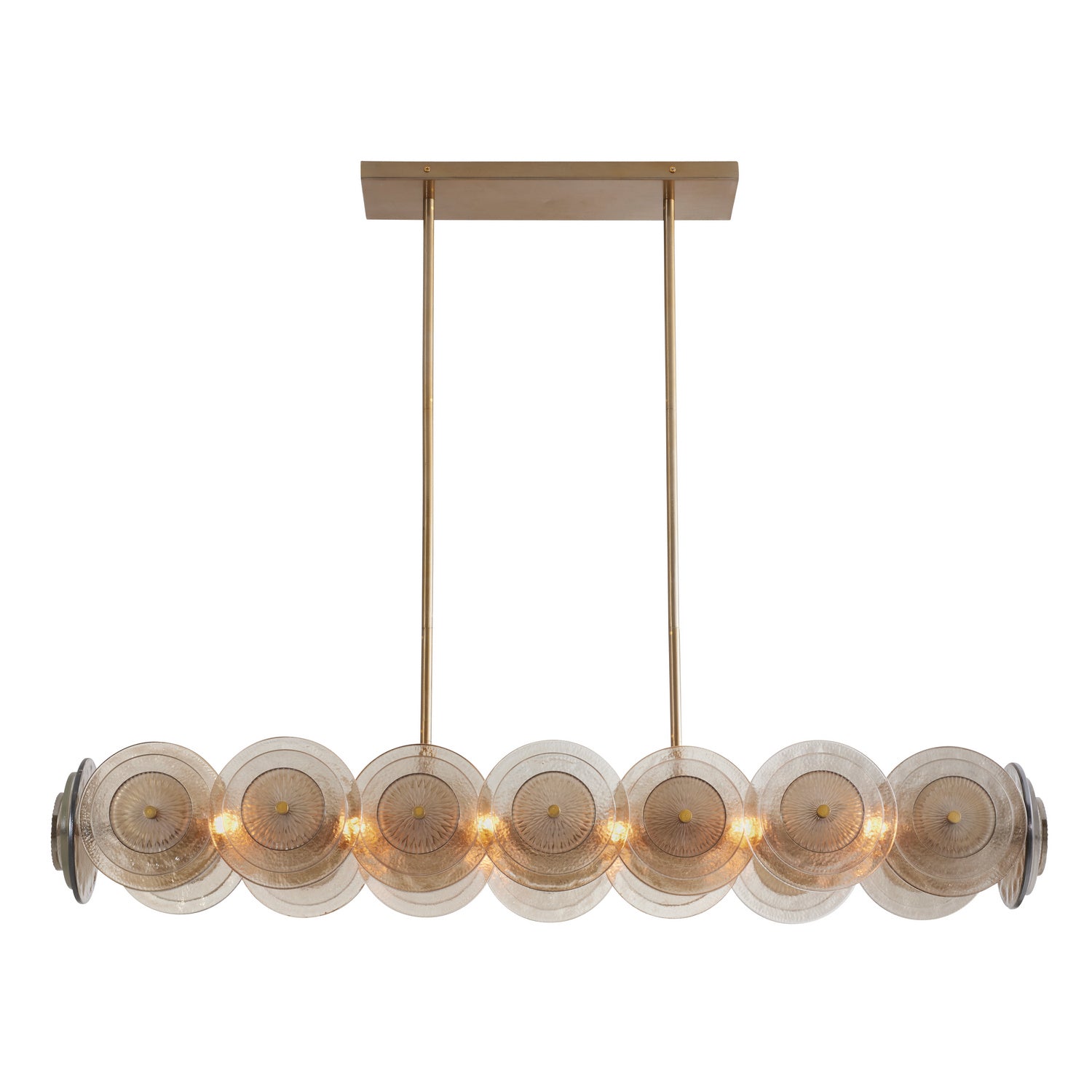 Arteriors - 82012 - 12 Light Chandelier - Kinlee - Antique Brass