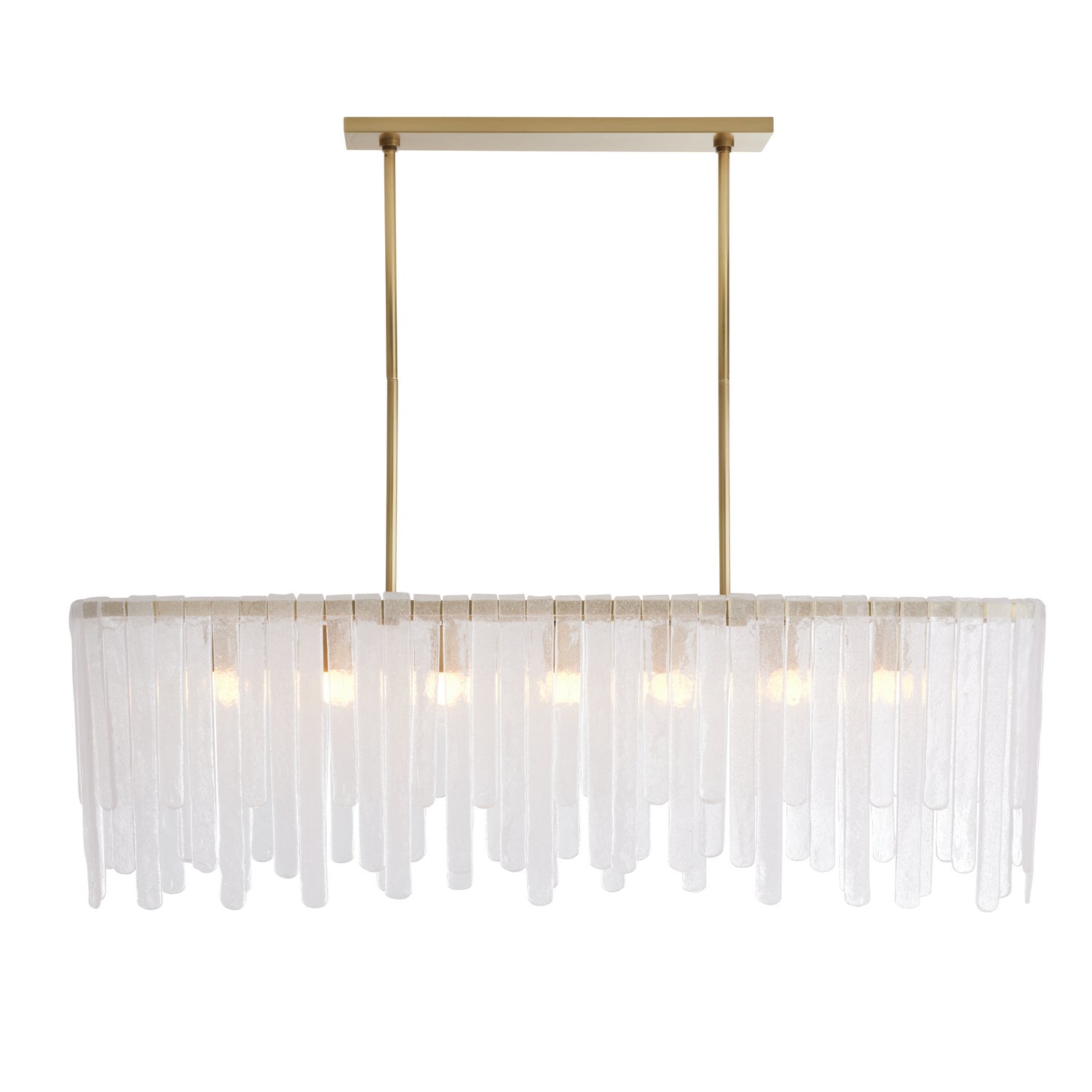 Arteriors - 89065 - Seven Light Chandelier - Leighton - Clear