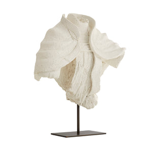 Arteriors - 9107 - Sculpture - Livio - Matte White Plaster