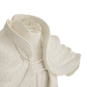 Arteriors - 9107 - Sculpture - Livio - Matte White Plaster