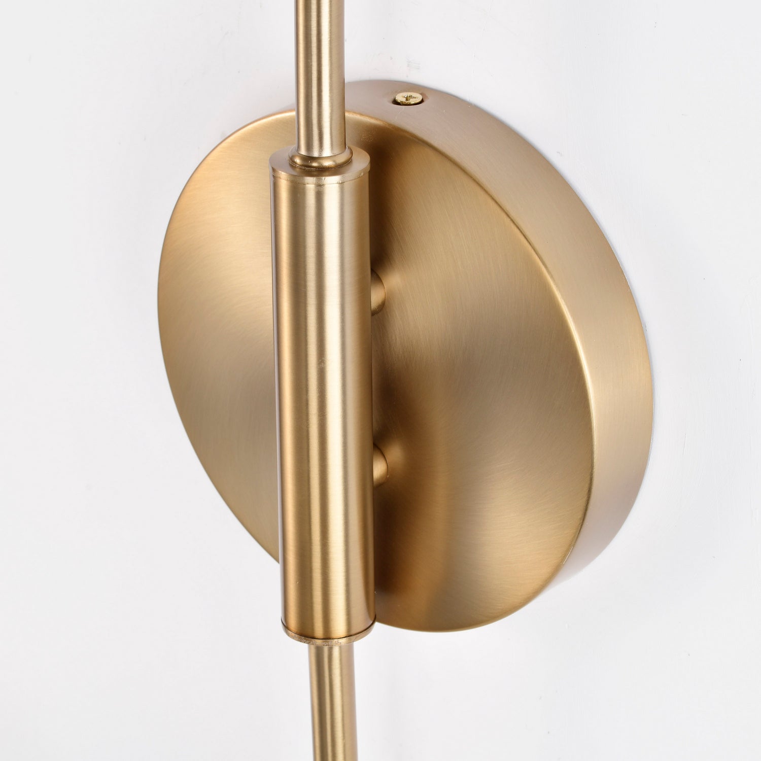 Nuvo Lighting - 60-7394 - Two Light Wall Sconce - Trilby - Matte White / Burnished Brass