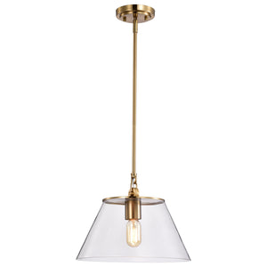 Nuvo Lighting - 60-7413 - One Light Pendant - Dover - Vintage Brass