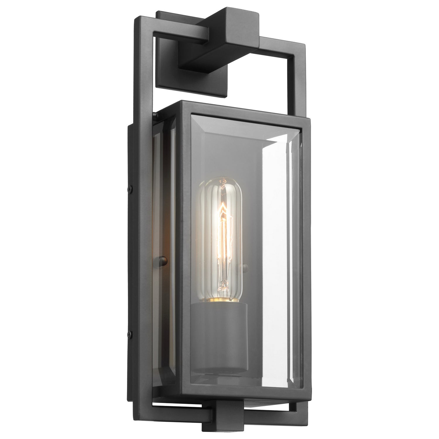 Nuvo Lighting - 60-7543 - One Light Wall Lantern - Exhibit - Matte Black