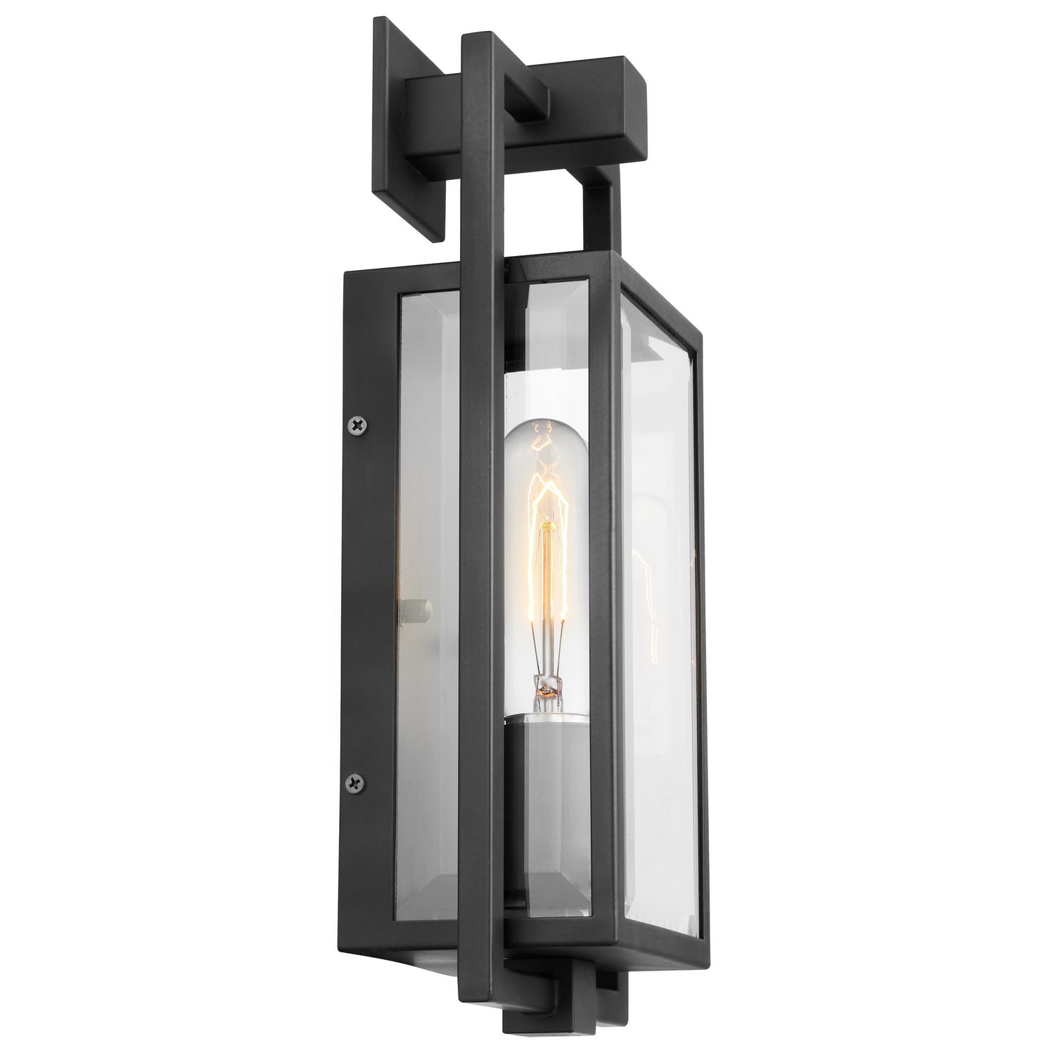Nuvo Lighting - 60-7543 - One Light Wall Lantern - Exhibit - Matte Black