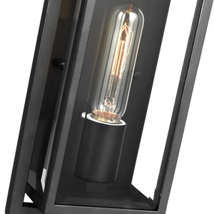 Nuvo Lighting - 60-7543 - One Light Wall Lantern - Exhibit - Matte Black