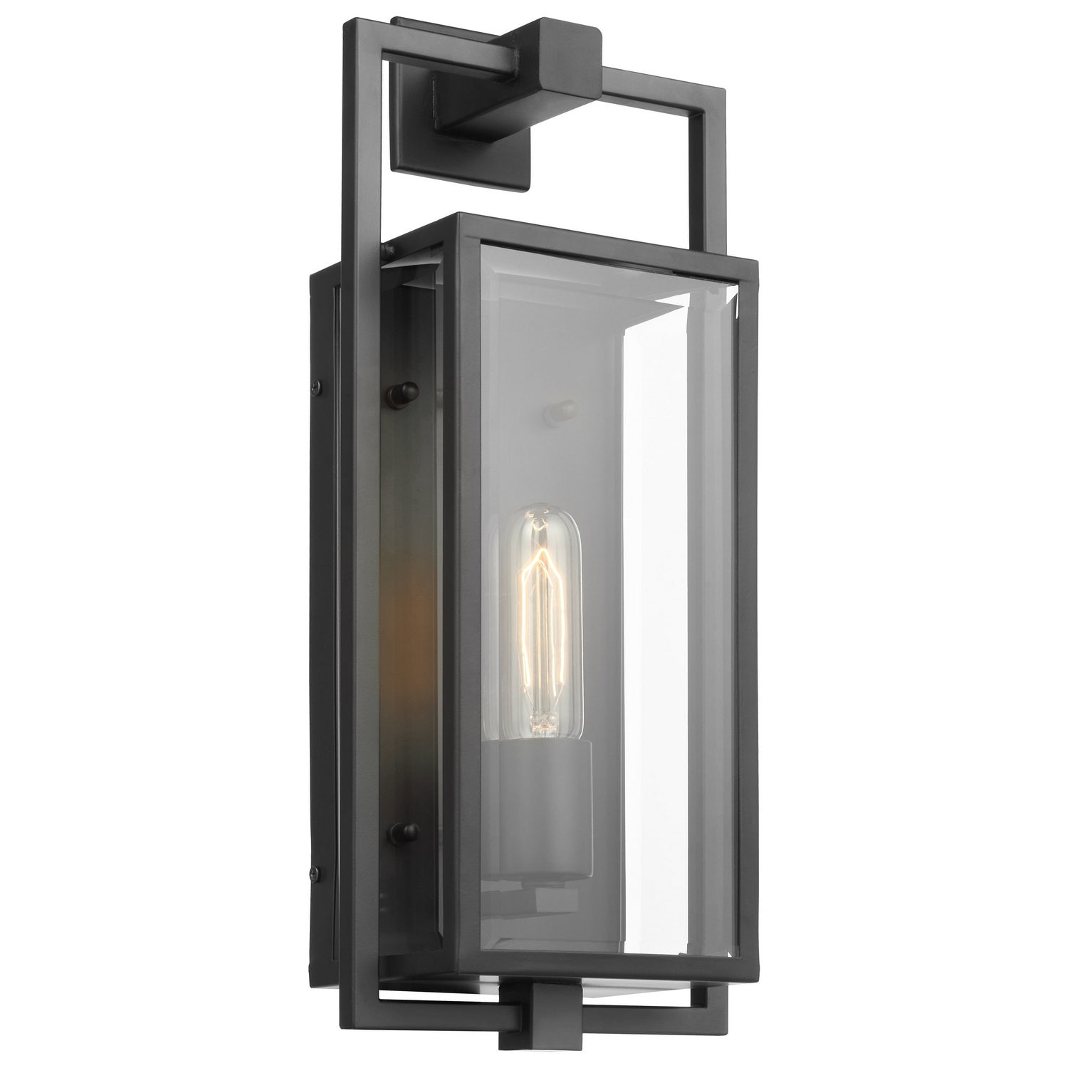 Nuvo Lighting - 60-7544 - One Light Wall Lantern - Exhibit - Matte Black