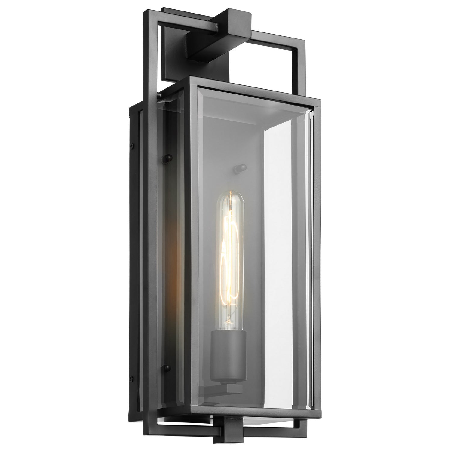 Nuvo Lighting - 60-7545 - One Light Wall Lantern - Exhibit - Matte Black