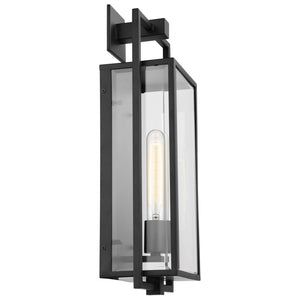 Nuvo Lighting - 60-7545 - One Light Wall Lantern - Exhibit - Matte Black