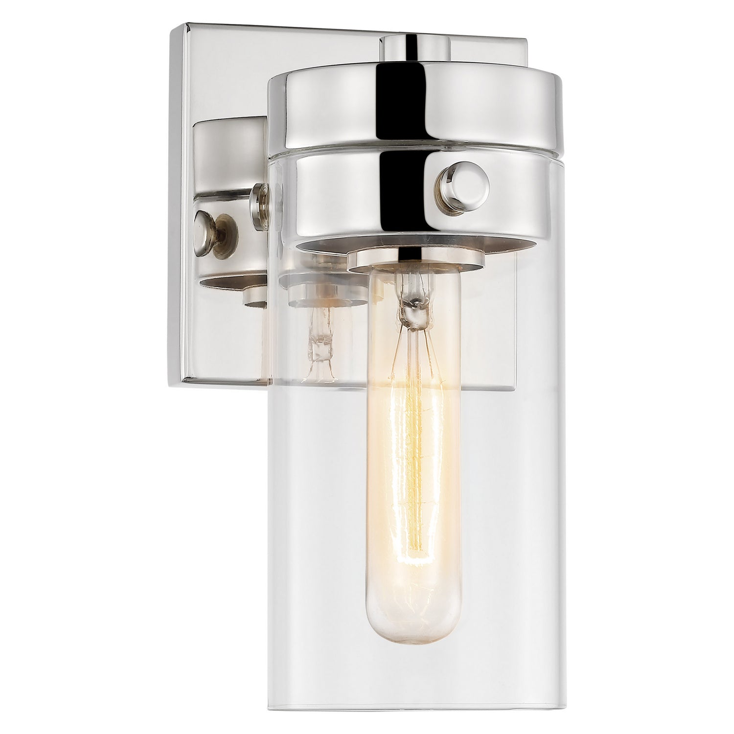 Nuvo Lighting - 60-7631 - One Light Vanity - Intersection - Polished Nickel