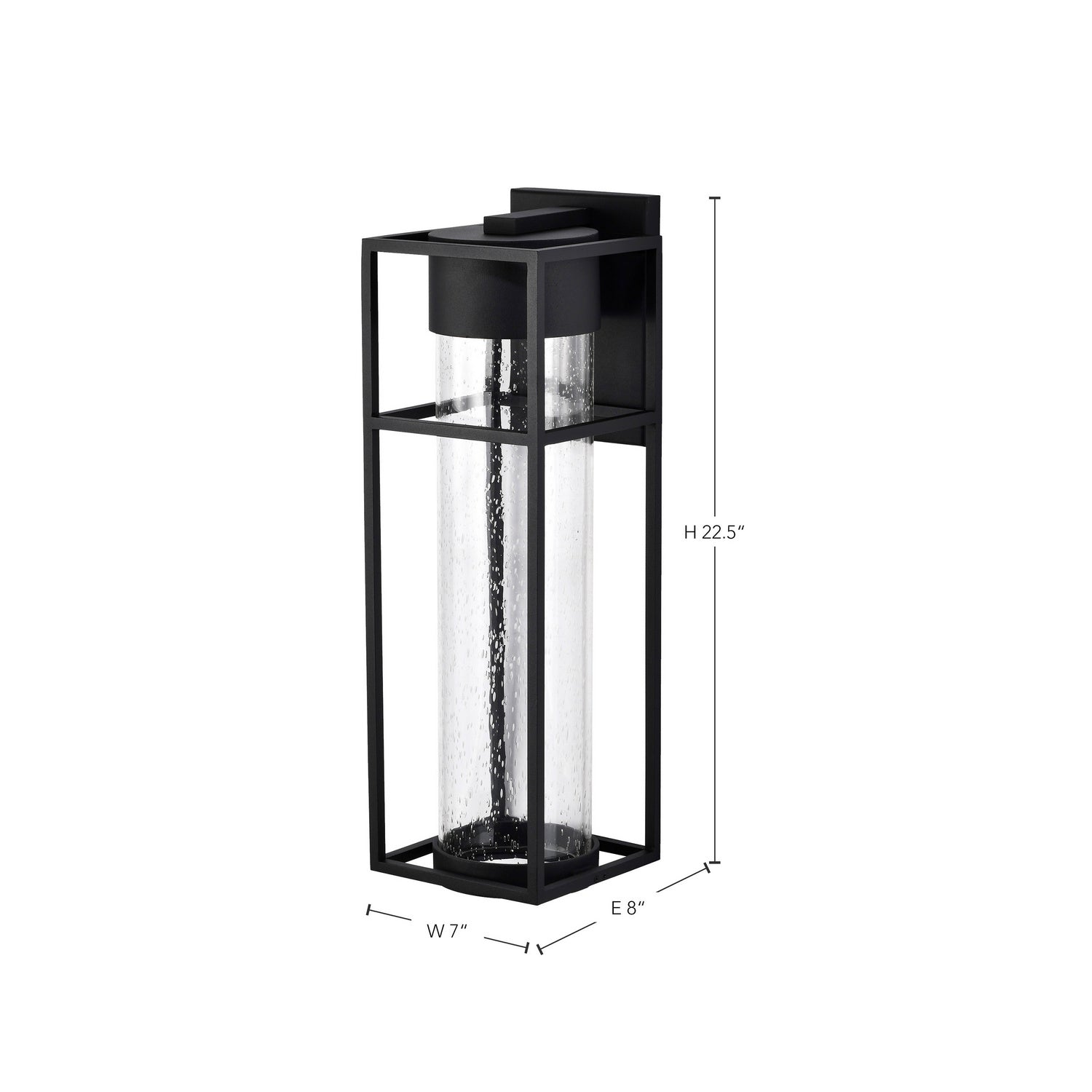 Nuvo Lighting - 62-1614 - LED Wall Lantern - Ledges - Matte Black