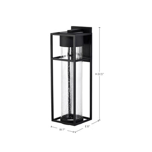 Nuvo Lighting - 62-1614 - LED Wall Lantern - Ledges - Matte Black