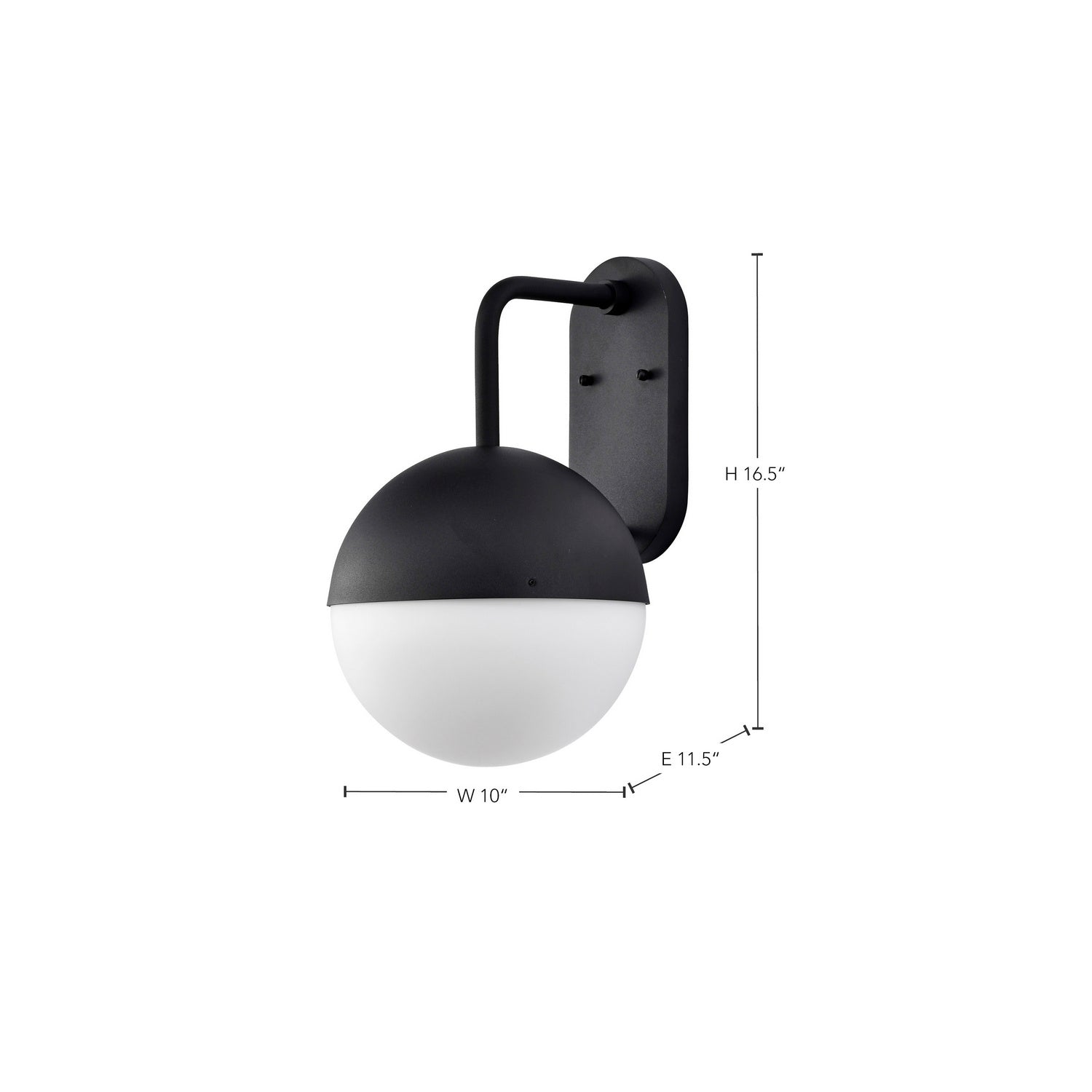 Nuvo Lighting - 62-1617 - LED Wall Lantern - Atmosphere - Matte Black