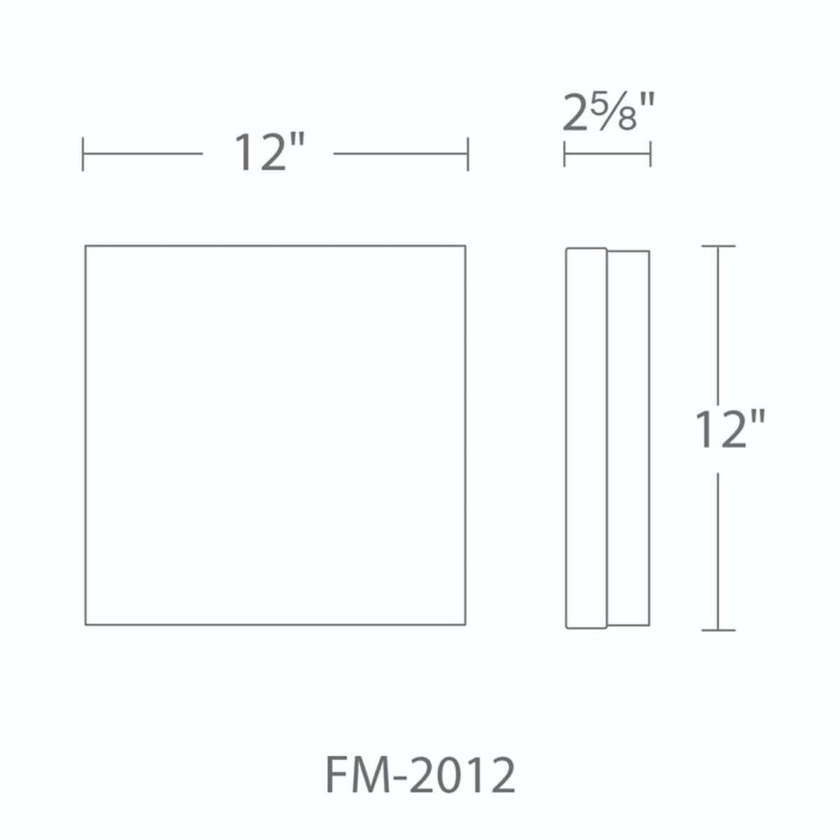 Modern Forms - FM-2012-35-TT - LED Flush Mount - Matrix - Titanium