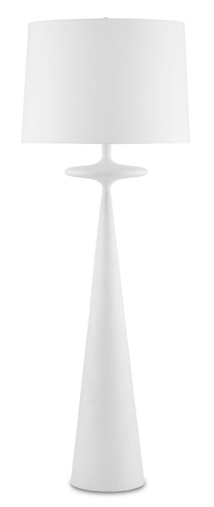 Currey and Company - 8000-0104 - One Light Floor Lamp - Giacomo - Gesso White