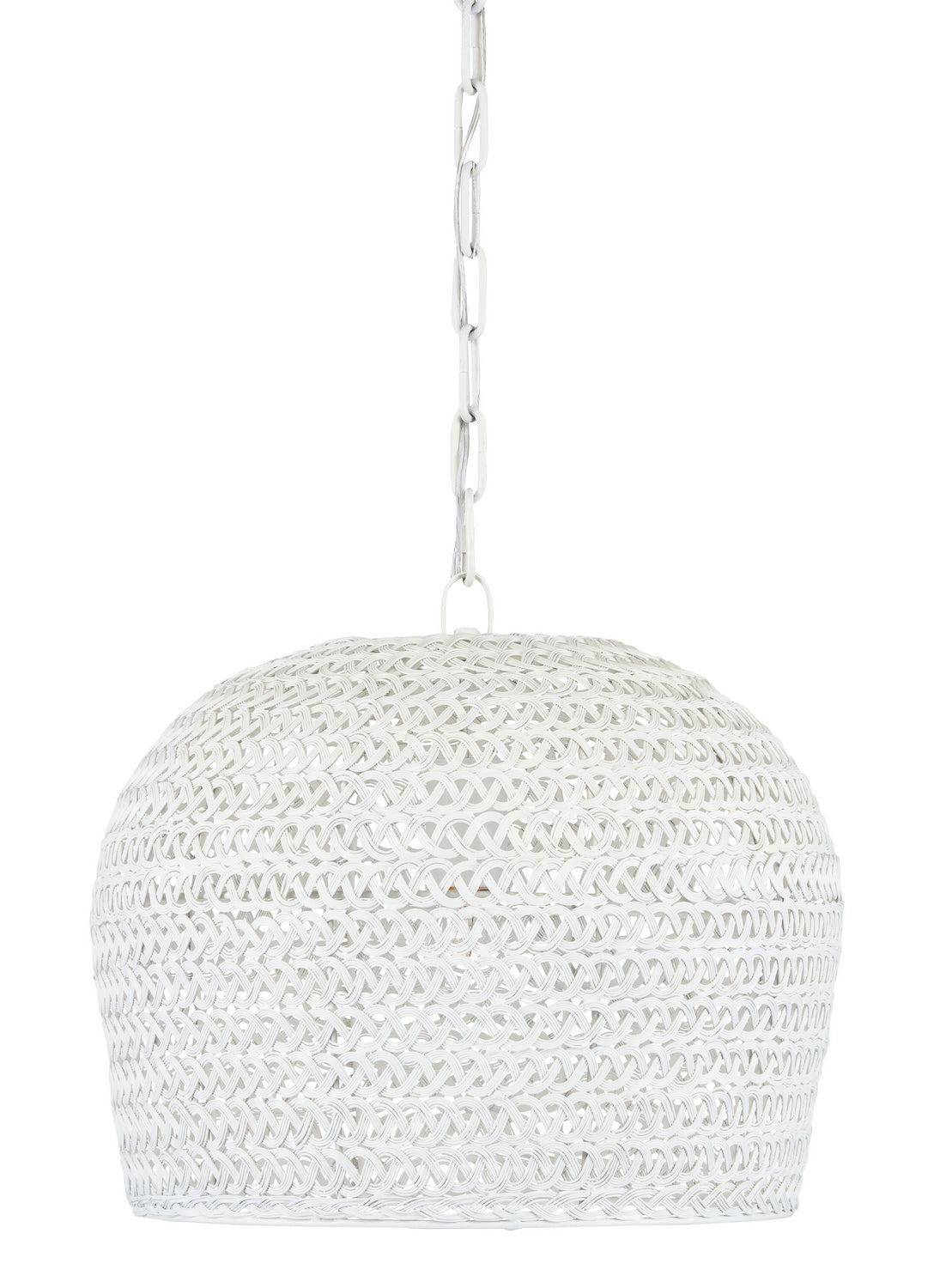 Currey and Company - 9000-0870 - One Light Chandelier - Piero - White