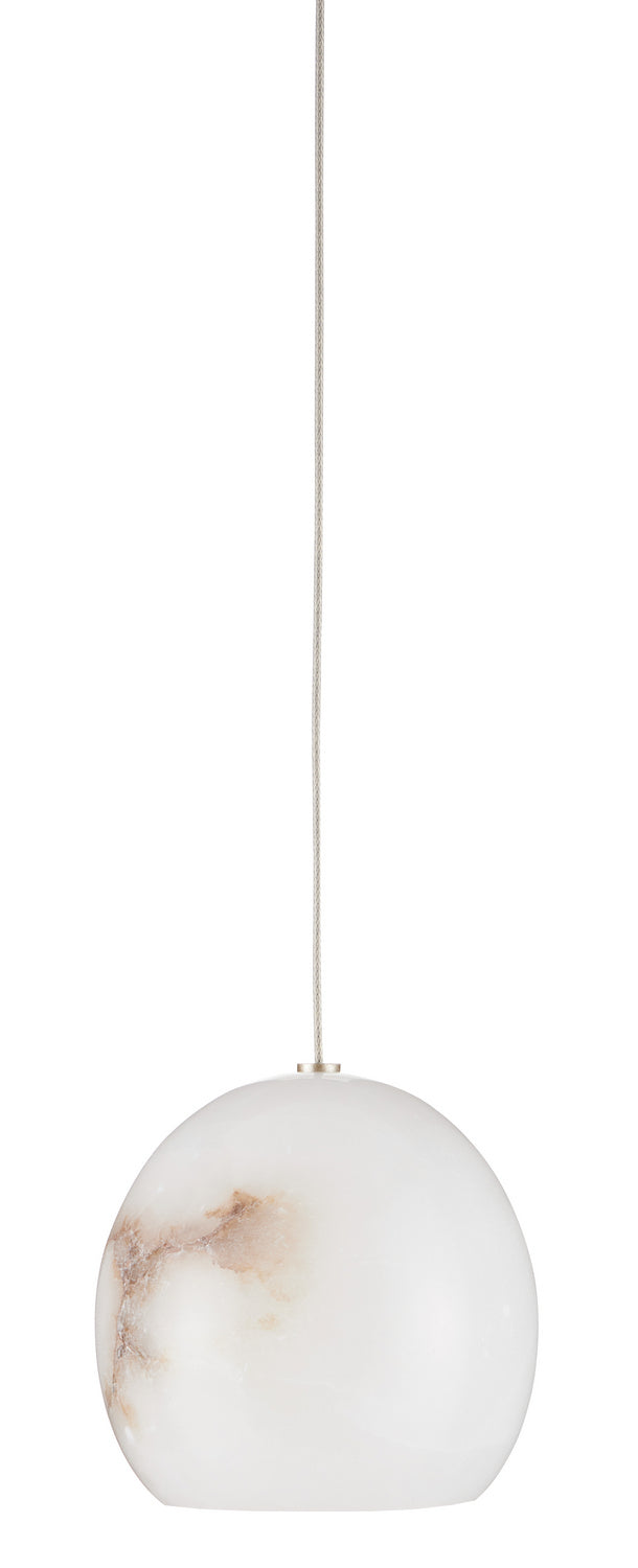 Currey and Company - 9000-0895 - One Light Pendant - Lazio - White