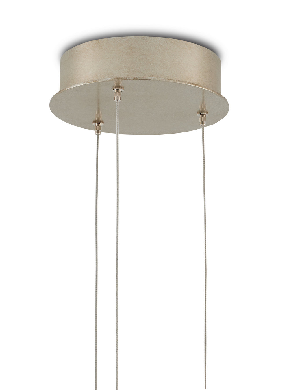 Currey and Company - 9000-0903 - Three Light Pendant - Rame - Copper