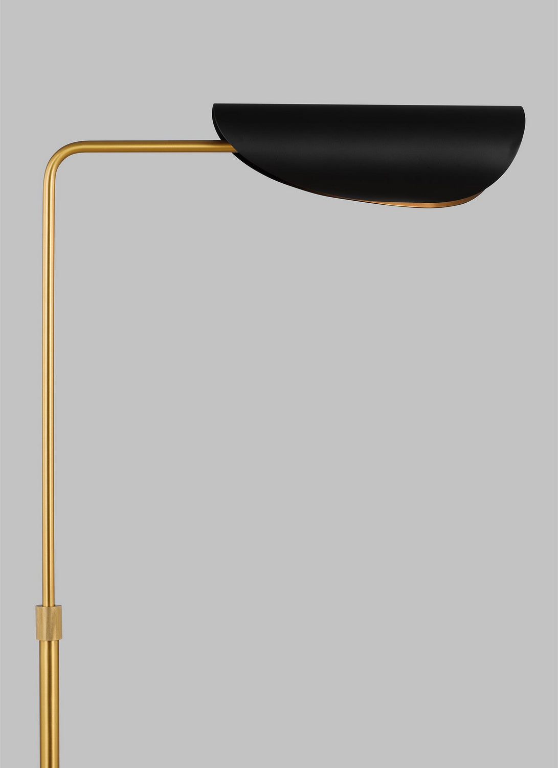 Visual Comfort Studio - AET1001BBSMBK1 - One Light Floor Lamp - Tresa - Midnight Black and Burnished Brass