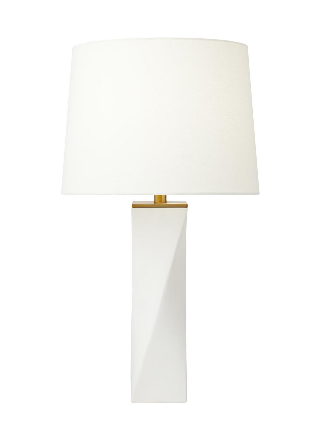 Visual Comfort Studio - CT1211WL1 - One Light Table Lamp - Lagos - White Leather